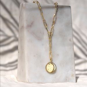 Melinda Maria Star Lariat Necklace